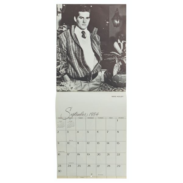 Men of the Park 1984 Calendar. - Van Eaton Galleries