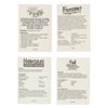 Image 2 : Set of (4) Disneyland Cast Member Information Cards.