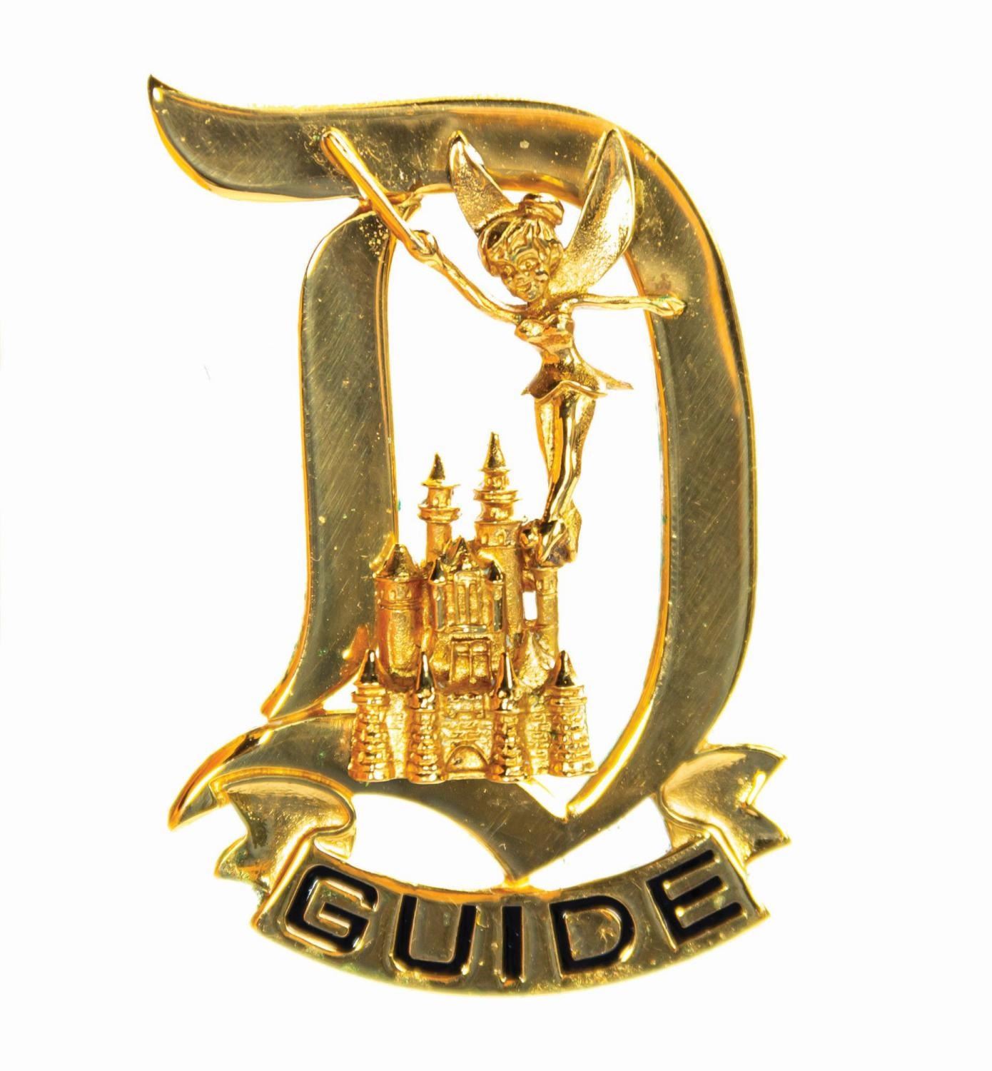 Disneyland Tour Guide Pin.