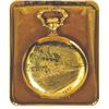 Image 1 : Disneyland Railroad Retirement Award Pocket Watch.