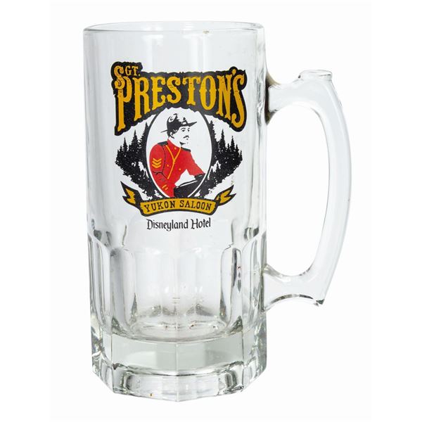 Sgt. Preston's Yukon Saloon Beer Mug.