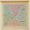 Image 2 : Original Disneyland Attractions Map Painting.