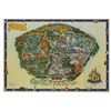 Image 1 : Disneyland 50th Anniversary Park Map.