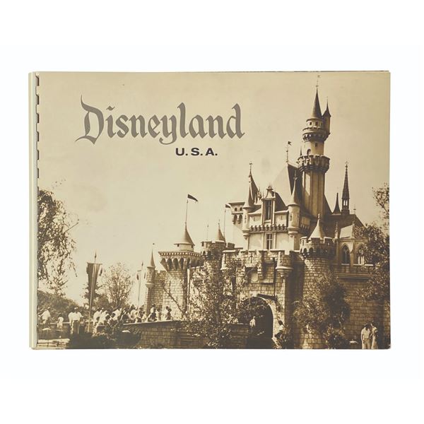 1958 "Disneyland U.S.A." Booklet.