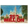 Image 1 : Disneyland Original Coca Cola Advertisement Artwork.