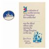 Image 1 : Disneyland Ribbon Cutting Certificate & Badge.