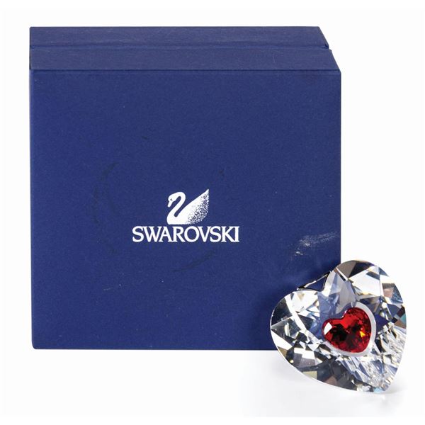 Swarovski Crystal Heart Pendant.