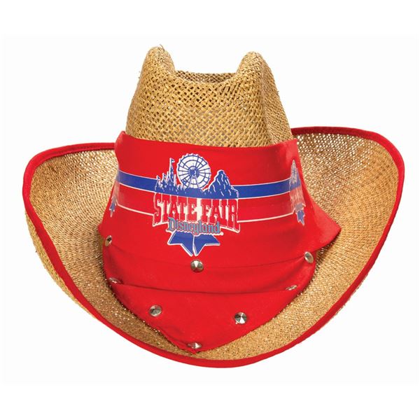 Disneyland "State Fair" Straw Hat.