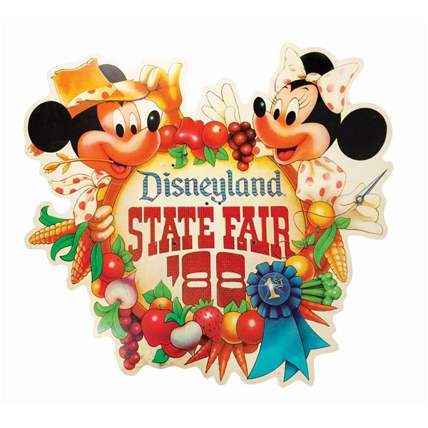 Oversized "State Fair" Disneyland Sign.