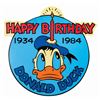 Image 1 : Donald Duck's 50th Birthday Sign.