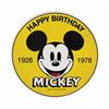 Image 1 : Happy Birthday Mickey 50th Birthday Sign.