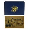 Image 1 : Disneyland 50th Anniversary Admission Ticket Plate.