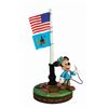 Image 2 : Mickey Mouse Disneyland Opening Day Flag Pole Figure.
