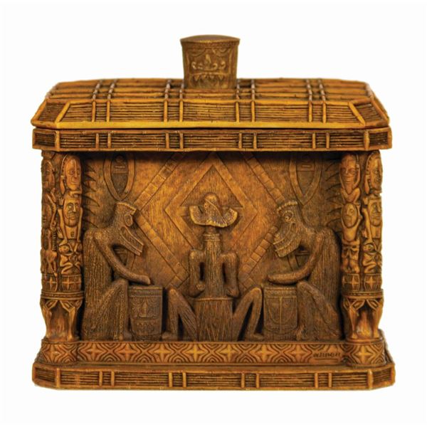 Olszewski Enchanted Tiki Room Tiki Drums Heirloom Box.