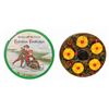 Image 1 : Pair of Jingle Cruise Fruitcake & Tin Props.