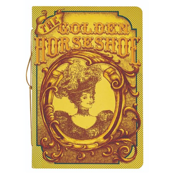 The Golden Horseshoe Menu.