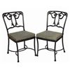 Image 1 : Pair of Blue Bayou Restaurant Chairs.