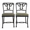Image 2 : Pair of Blue Bayou Restaurant Chairs.