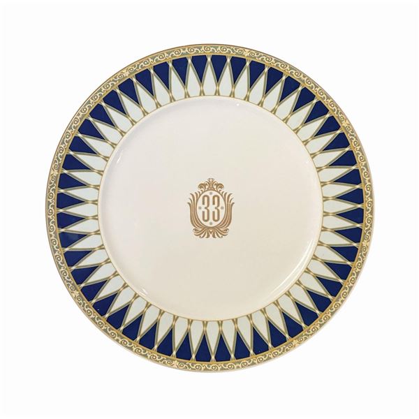 Club 33 Dudson Dinner Plate.