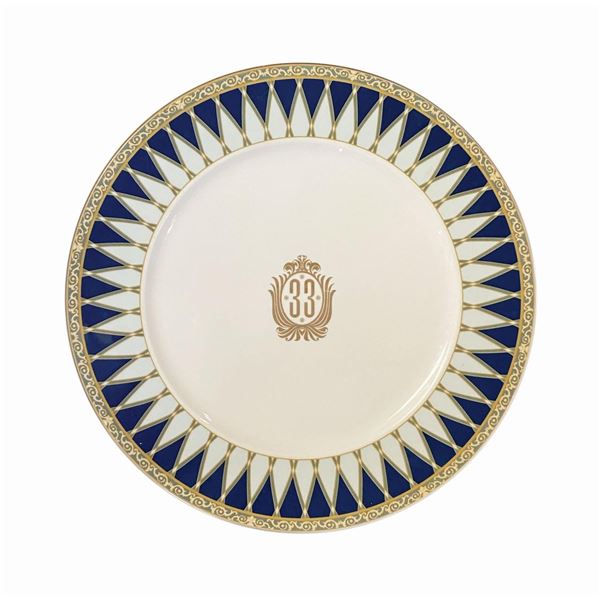 Club 33 Dudson Dinner Plate.