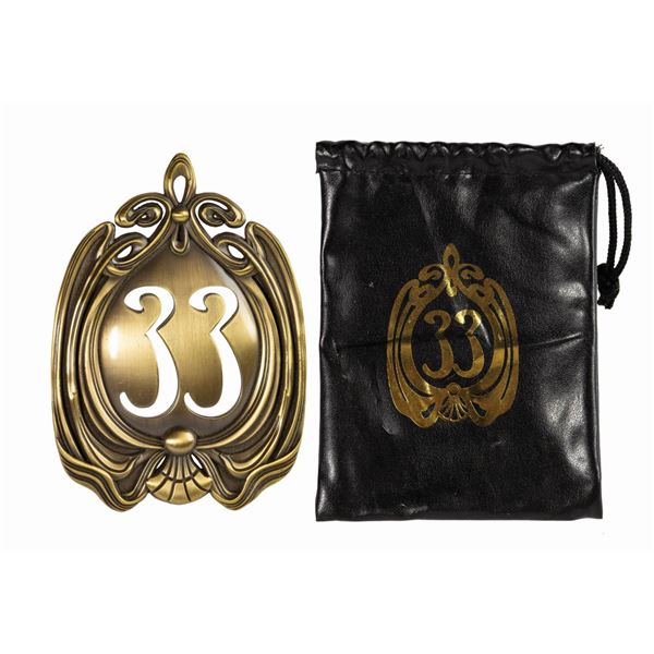 Club 33 Metal Paperweight.
