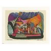 Image 1 : Signed Marc & Alice Davis Small World Concept Print.