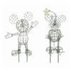 Image 1 : Mickey & Minnie Topiary Armatures.
