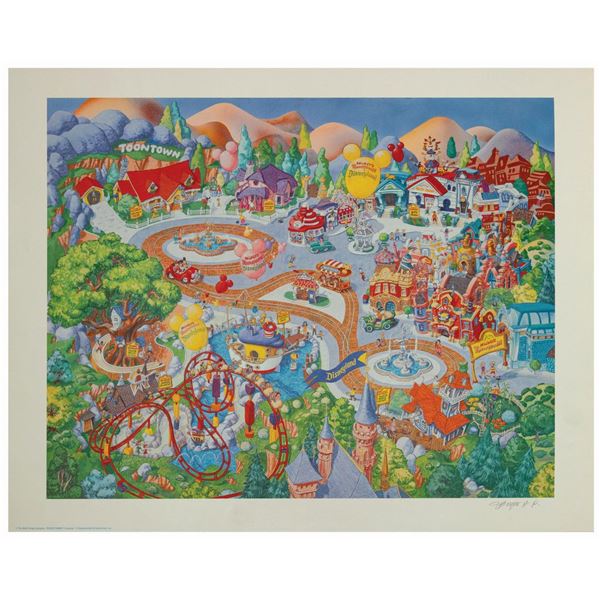 Charles Boyer Toontown Signed Artist's Proof.