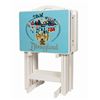 Image 1 : Set of (4) 50th Anniversary TV Trays and Stand.