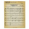Image 1 : Grim Grinning Ghosts Hand-Annotated Sheet Music.