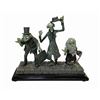 Image 1 : Haunted Mansion Hitchhiking Ghosts Sculpture.