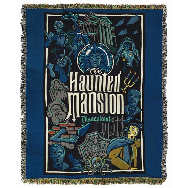 Haunted Mansion Throw Blanket.