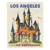 Image 1 : Disneyland Greyhound Bus Travel Poster.