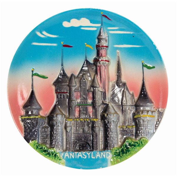 Fantasyland 3D Wall Plate.