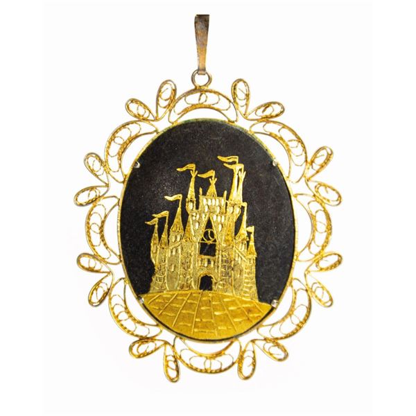 Disneyland Sleeping Beauty Castle Pendant.