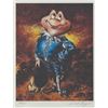 Image 2 : Phil Dagort Signed Mr. Toad as Blue Boy Print.