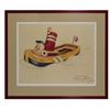 Image 1 : Bruce Bushman "Little Toot" Canal Boat Print.
