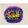 Image 1 : Original It's a Small World Drink Tray Painting.