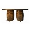 Image 2 : Chicken of the Sea Pirate Ship Restaurant Barrel Table.