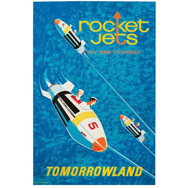 Rocket Jets Attraction Poster.