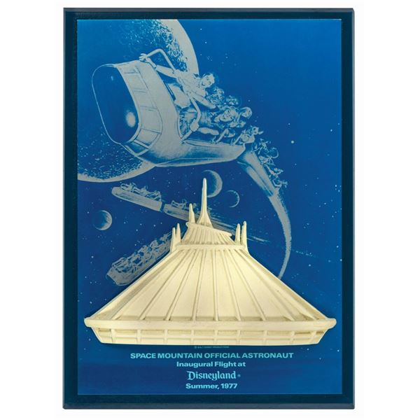 Milt Albright's Space Mountain Inaugural Flight Gift.