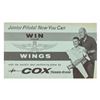 Image 3 : Flight Circle Cox Wings Pin & Junior Pilots Order Form.
