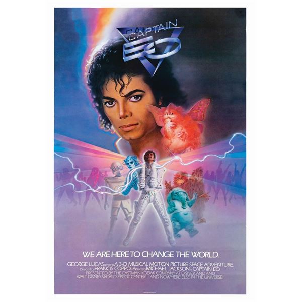 Captain EO Attraction Poster.