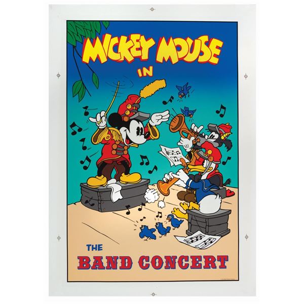 Mickey's House The Band Concert Poster.