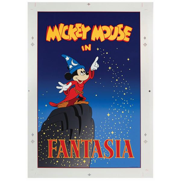 Mickey's House Fantasia Poster.