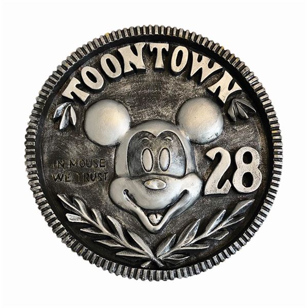 Mickey's Toontown Prop Coin.