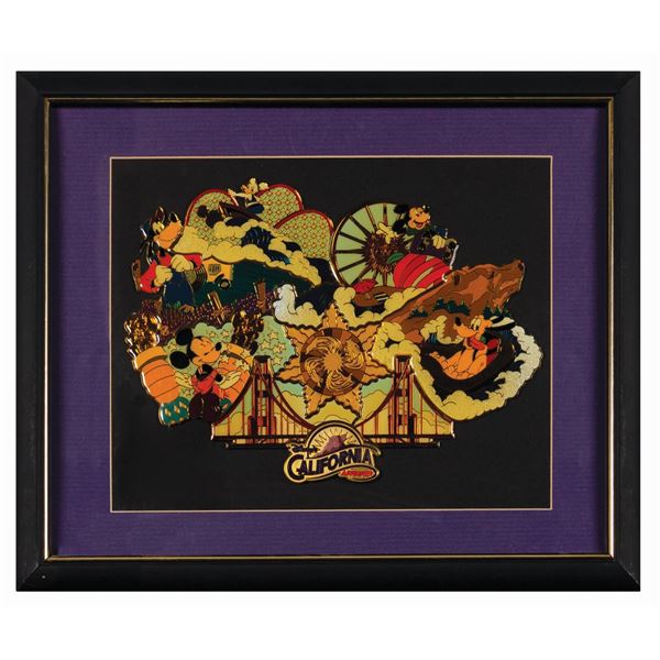 California Adventure Grand Opening Pin Set.