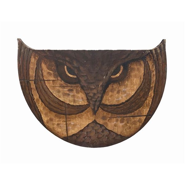 Redwood Creek Challenge Trail Owl Head Sign.