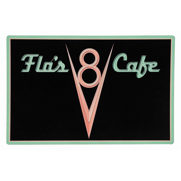 Flo's V8 Cafe Sign.