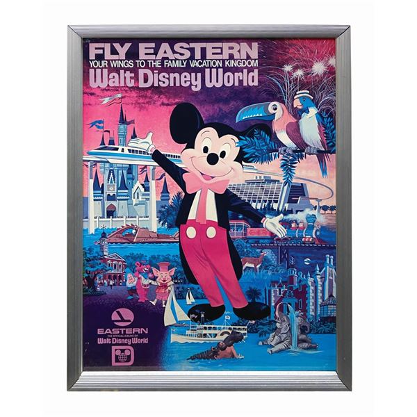 Eastern Airlines Mickey Travel Poster.